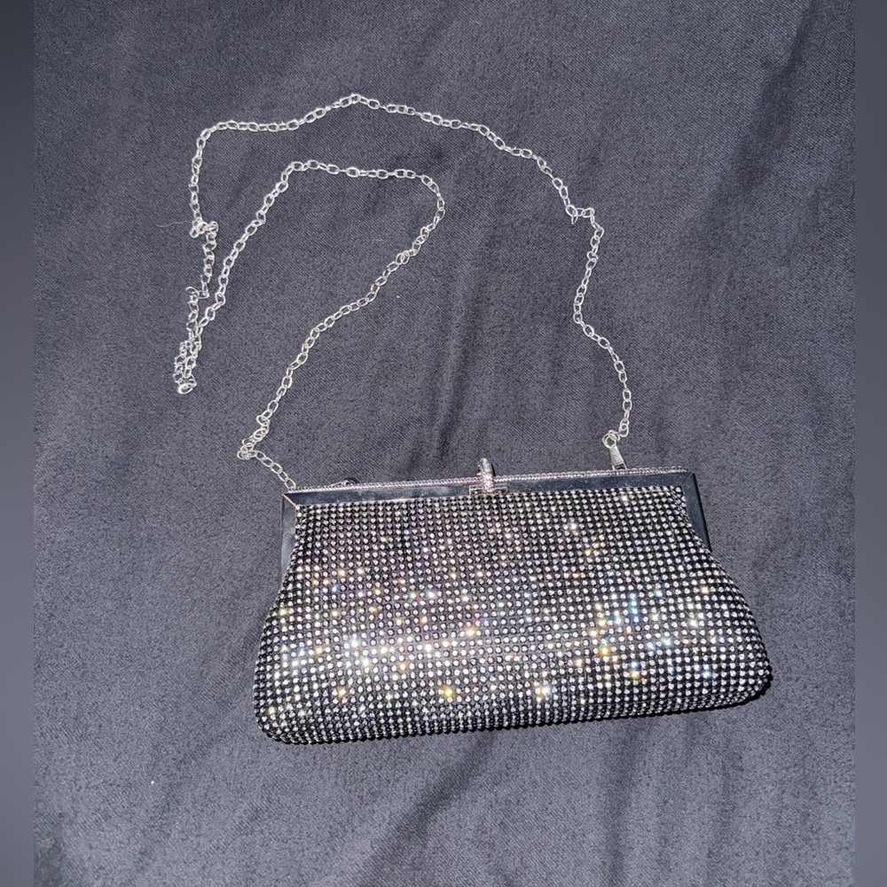 Crossbody Rhinestone Bag